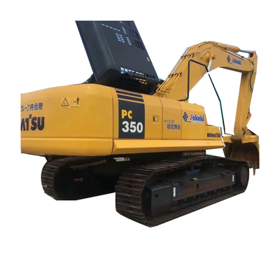 Macchine da costruzione essenziali usate 35 tonnellate Komatsu PC350-7 scavatore idraulico