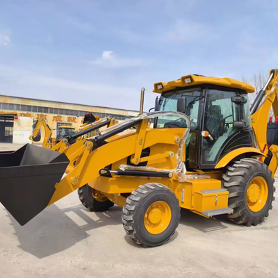 Caterpillar CAT 416E 420E 420F 430F trattore con caricatore anteriore pronto