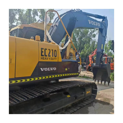Escavatore idraulico Volvo EC210D di seconda mano con pompa idraulica originale