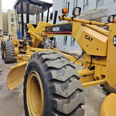 Caterpillar 140h Motor Grader con prestazioni e 1200 ore di lavoro
