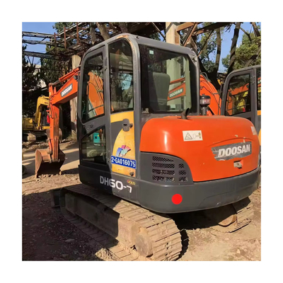 2019 Usato Doosan Dh60 7 6 tonnellate Mini Crawler Excavator per la rimozione dei detriti