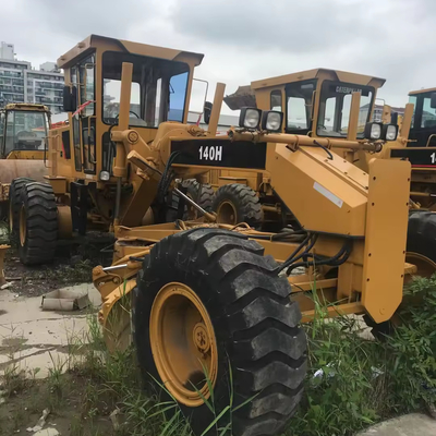 1200 ore di lavoro CAT Used Motor Grader 12H 14H 1200H 1400H 140K con motore Cummins