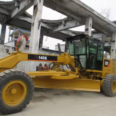 JAPAN CATERPILLAR 140K Motor Grader Buone condizioni Usato CAT 140H 140K Wheel Grader