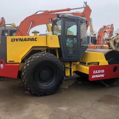 Dynapac CA30D Road Roller di seconda mano con tamburo singolo e velocità di 0-10 km/h