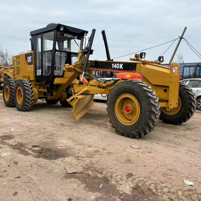 CAT 140K Grader 1200 ore di lavoro CAT 140H 140G di seconda mano con motore Cummins