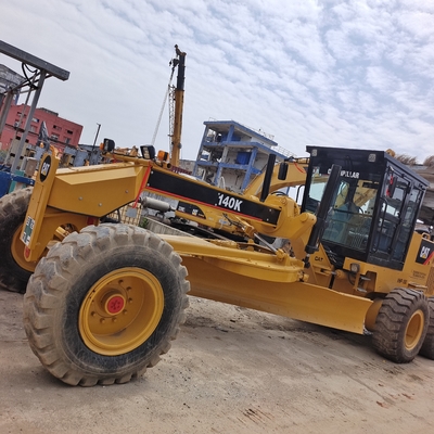 Basso orario di lavoro Giappone Caterpillar originale 140H 140K 14G Motor Grader a prezzi accessibili