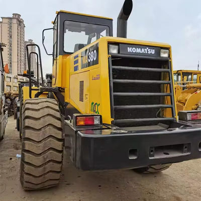 Komatsu WA380-3 caricatore di seconda mano con motore Komatsu SA6D114 e scarse ore di lavoro
