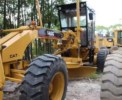2018 Anno usato CAT 140K Grader 17000 KG second hand originale Grader motore ruota