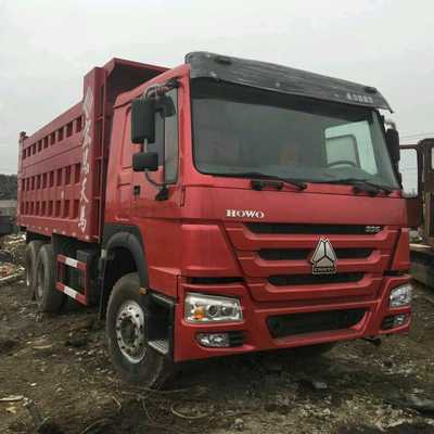 Howo usato 6x4 camion di scarico tipper 375 con controllo di velocità normale e finestra manuale