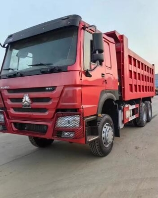 Good condition Used Howo Dump Trucks 8x4 6x4 Dumper con trasmissione manuale