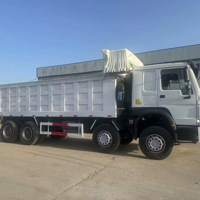 Howo Used Dumper Truck Tipper 6x4 20-25T Peso lordo del veicolo 6.8m*2.5m*3.6m