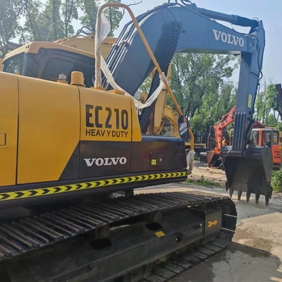 Volvo EC210D Escavatori usati con cilindro idraulico originale 21 tonnellate di peso operativo