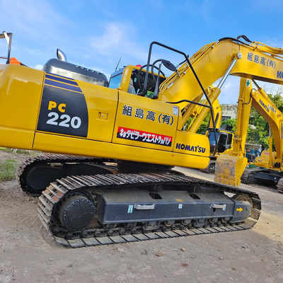 Valvola idraulica originale usata Komatsu escavatore pc220-8 per 22 tonnellate di peso operativo