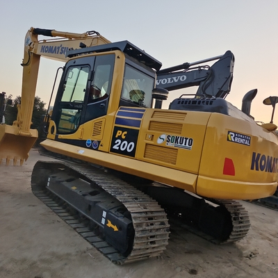 20000 KG Peso della macchina Usato Komatsu escavatore pc200-8 con cilindro idraulico ORIGINALE