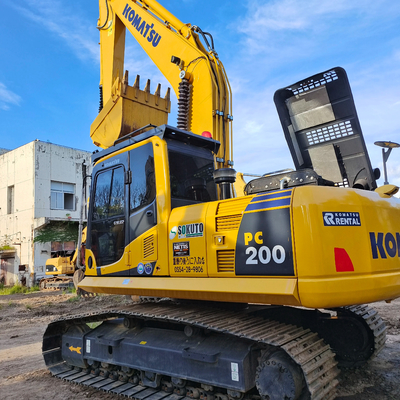 KOMATSU PC200-8 Escavatore idraulico a trascinatore La macchina da costruzione di punta del Giappone