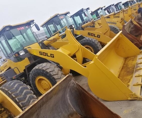800 ore di lavoro SDLG LG933 Piccolo caricatore a ruote Lingong da 3 tonnellate per il movimento della terra