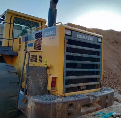 Caricatore a ruote originale Komatsu WA600-3 Giappone caricatore frontale Komatsu WA500-3 / WA600-3