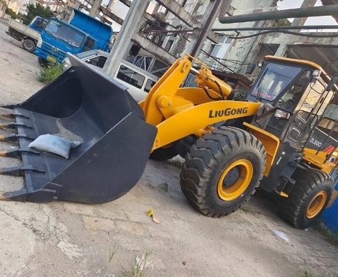 Utilizzato ZL50GN 17TONS LIUGONG ZL50CN caricatore a ruote da 5 tonnellate con pompa idraulica originale
