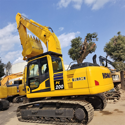 Valvola originale usata Komatsu PC200-8 Escavatore idraulico con escavatore usato
