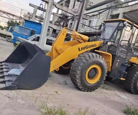 Caricatore frontale usato LiuGongZL50CN con LongKing 833 855 856 caricatori a ruote usate nel 2019