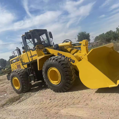 Caricatore a ruote Komatsu Wa380 usato caricatori originali Komatsu 890 ore di lavoro