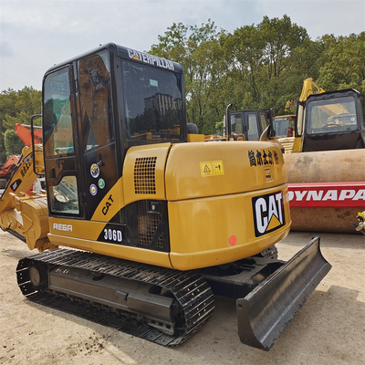 Mini escavatore usato 6 tonnellate 41KW Anno 2018 Caterpillar Excavator 306D Hydraulic Crawler