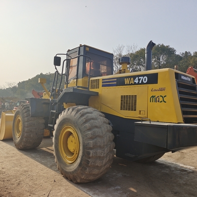 Caricatore a ruote originale Komatsu WA470-6 con peso di 21640-21650 kg