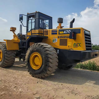 Buono 2018 Komatsu WA470 Wheel Loader Con pompa idraulica originale Giappone