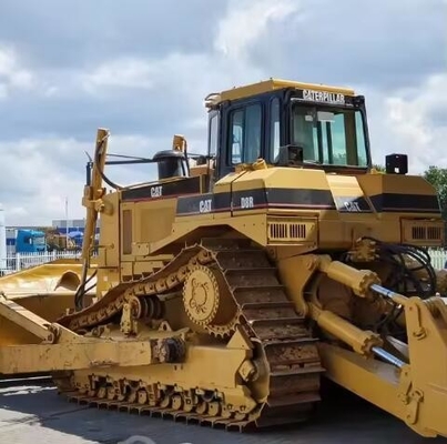 Bulldozer crawler CAT D8R usato con cilindro idraulico Nabtesco in ottime condizioni