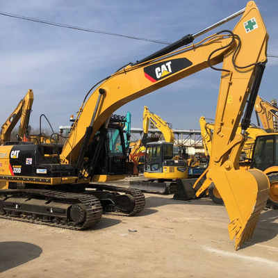 Originale cilindro idraulico usato Caterpillar 320d escavatore 20 tonnellate macchine da costruzione