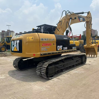 Valvola idraulica originale usata 2018 Cat 320 D Escavatore 20 tonnellate Macchine da costruzione