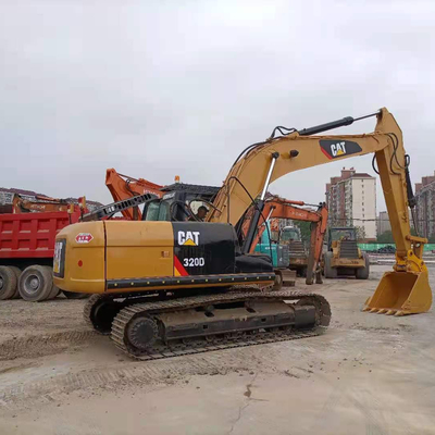 C6.4ACERT Motore utilizzato Caterpillar 320d Crawler Excavator 20 tonnellate Macchine da costruzione