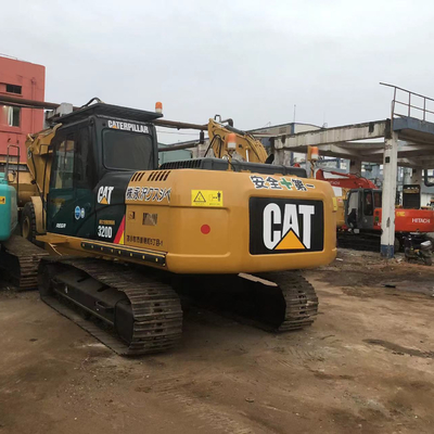 20 tonnellate usate Caterpillar 320d Crawler Excavator con motore C6.4ACERT e 1 capacità di secchio