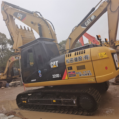 CAT320D2 Escavatori di seconda mano pronti per la spedizione 20930 KG Peso della macchina Macchine di trascinamento