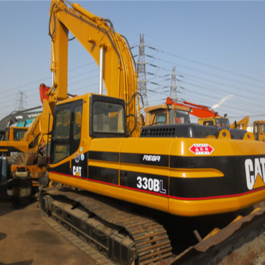 Escavatore a trascinatore usato Cat 330DL 330BL 325BL con motore Cat 3306 in buone condizioni