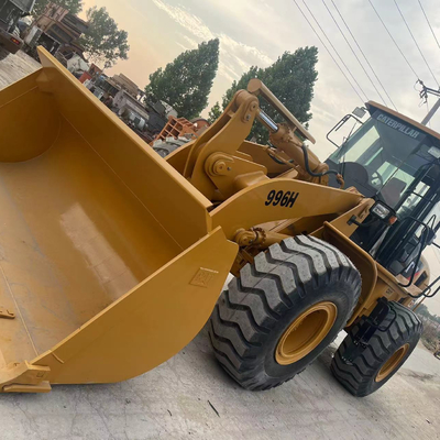 USED 966H caricatore a ruote anteriori in buone condizioni 92 KW caricatore di seconda mano Caterpillar 966H