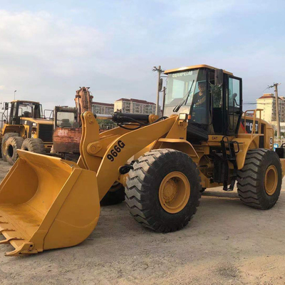Caricatori di seconda mano 966G Caricatore di ruote anteriori CAT 966G utilizzato per progetti di movimentazione della terra