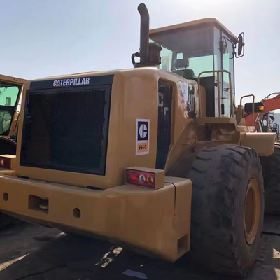Caricatore anteriore Caterpillar 966H caricatore a ruote usato con funzioni multiple a Shanghai