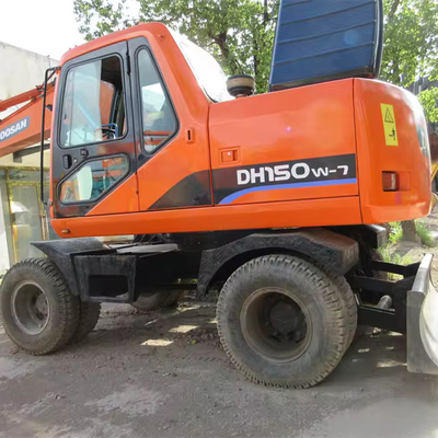 Vendita 15 tonnellate Doosan DH150w-7 Used Excavator con cilindro idraulico originale