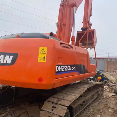 110KW Doosan DH220LC-7 escavatore 22Ton 2800 ore di lavoro originale 225 300 idraulica