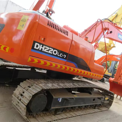 Doosan DH220LC-7 Escavatore da 22 tonnellate Valvola idraulica originale e 1.2 Capacità di secchio utilizzata