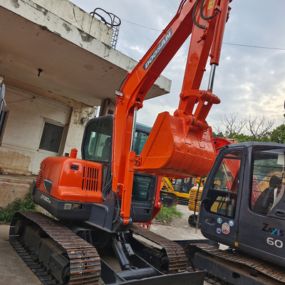 2019 Usato Doosan DX60-9C escavatore 6 tonnellate 7 tonnellate scavatore idraulico Crawler mini escavatori