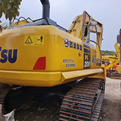 800 ore di lavoro Escavatore di seconda mano Usato Komatsu PC200-8 20 tonnellate Peso operativo