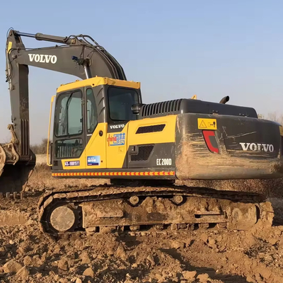 VOLVO EC200D Escavatore di seconda mano da 20 tonnellate in buone condizioni per la costruzione di ponti