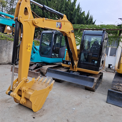 Escavatore Caterpillar 306E usato con cilindro idraulico originale e scarpe a rotaia