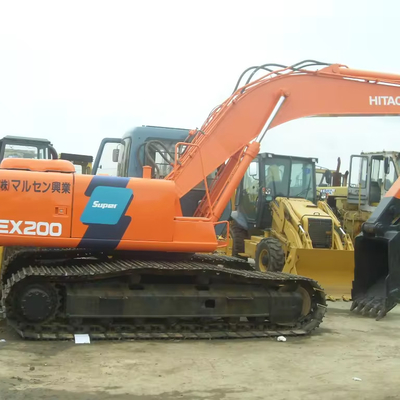 2015 Hitachi ZX200 EX200-3 EX200-5 Escavatore a ruota di striscia utilizzato con 4000 ore di lavoro
