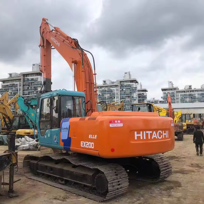 Escavatore a ruota di striscio usato Hitachi ZX200 EX200-3 EX200-5 con capacità di secchio 1CBM