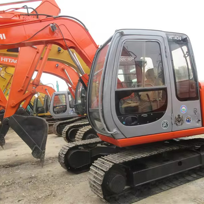 Giappone usato Hitachi EX60-5 escavatore con 2800 ore di lavoro e pompa idraulica originale