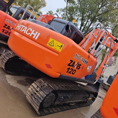 Escavatori HITACHI EX120-5 zx120 con motore Isuzu AJ-4JJ1X e 4000 ore di lavoro