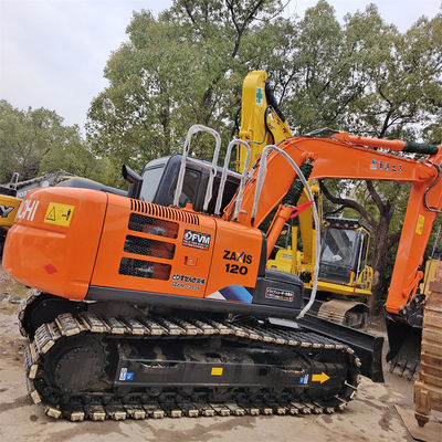 Giapponese 12100 KG Hitachi ZX120-3 Escavatore di seconda mano con valvola idraulica originale
